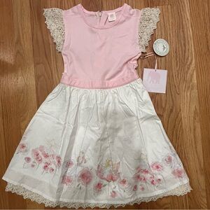 NWT Pink Elephant 4t Fairy Dress